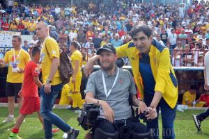 GALERIE DE IMAGINI: Vezi cele mai frumoase momente din timpul triunghiularului Uniţi pentru Mihai