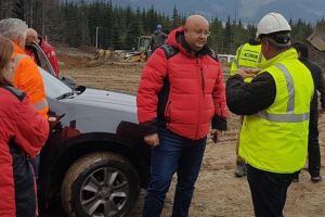 Constantin Radulescu, veste buna pentru turisti: Se lucreaza de zor la Transalpina Ski Resort!