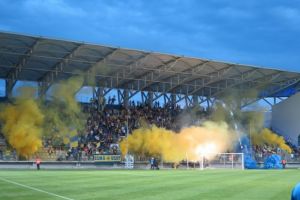 Scenografie si pirotehnie, marca Petrolul!