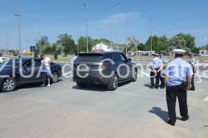 Atentie soferi. Este filtru in zona Hanul Piratilor din Mamaia. Mai multe echipaje de politie sunt in zona (galerie foto)