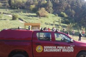 Turist accidentat, în Masivul Postăvarul