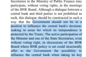 Intervenţie în forţă de la Bruxelles. CE  îi interzice ministrului Finanţelor să mai participe la şedinţele de politică monetară