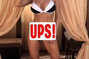 Roxana Vaşniuc, surprinsă cu zonele intime la vedere, după ce a îmbrăcat un costum de baie minuscul. Imagini interzise, surprinse în mini-vacanţa de Rusalii, la mare