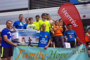 Au sprijinit o cauza nobila: Echipa Asii Alergarii“, cu trei militari in componenta, s-a clasat pe locul doi la semimaratonul de la Galati  