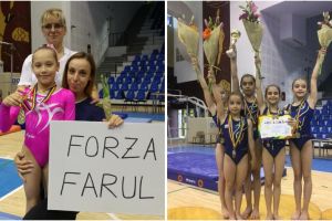 Gimnasta Melisa Orazacai, de la CS Farul, dubla campioana nationala. Aur a luat si echipa CSS1 Constanta  