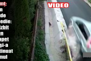 Neamţ: La un pas de tragedie: S-a izbit de un parapet dar şi-a continuat drumul