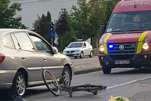 Biciclist decedat dupa ce a schimbat directia de mers fara sa se asigure
