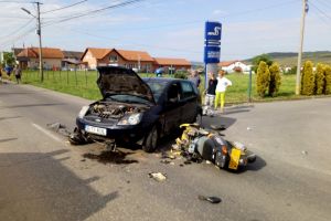 Accident rutier la Oderheiu Secuiesc