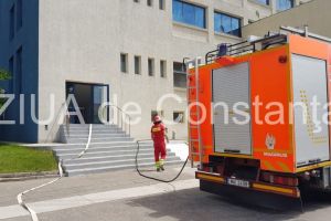 Exercitiu ISU Constanta, la Universitatea 