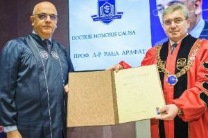 Raed Arafat, „Doctor Honoris Causa” al unei universităţi din Bulgaria