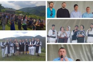 FOTO/ La Ampoiţa, a doua zi de Rusalii, oamenii au ieşit în “Rai”. A fost lansată “Cartea de Onoare” a Comunei Meteş