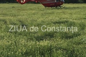 Interventie de urgenta la Topraisar. Elicopterul SMURD chemat in ajutor. Ce s-a intamplat