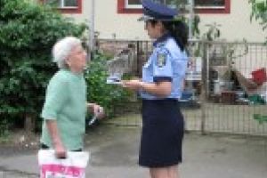 Protejarea locuintei, a banilor si a bunurilor batranilor sunt principalele aspecte asupra carora se vor axa astazi politistii braileni