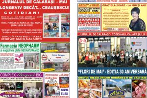 Jurnalul de Călăraşi nr. 3131 din 30 mai 2018
