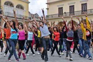 Flashmob în Cetatea Medievală