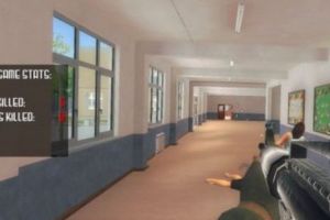 Scandalos! Un joc video simulează masacrele din şcolile SUA