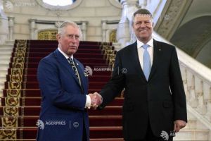 Printul Charles a fost primit la Cotroceni, de presedintele Klaus Iohannis