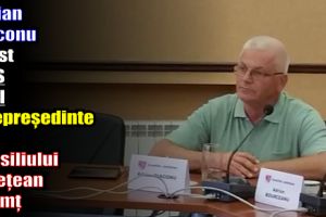 Adrian Diaconu a fost ales noul vicepreşedinte al Consiliului Judeţean Neamţ