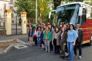 Elevi ai Colegiului Naţional „Mihai Viteazul” din Sfântu Gheorghe au plecat spre Parlamentul European