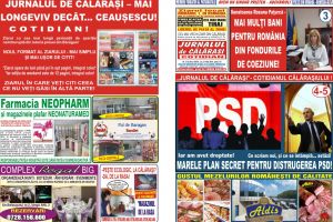 Jurnalul de Călăraşi nr. 3132 din 31 mai 2018