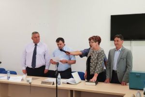 FOTO, VIDEO. Depunerea jurământului: Iuliana Șarlea, din partea PNL, a intrat în Consiliul Judeţean Alba