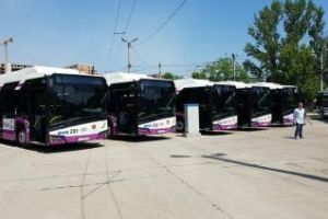 Noile autobuze electrice se dau în folosinţă la Cluj. Vezi cum arată FOTO/VIDEO