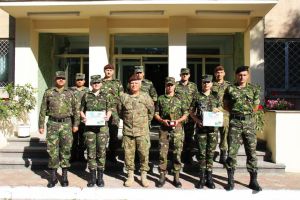 Militari de Brigaada 9 Mecanizata Marasesti, pe podium la campionatul de pentatlon militar, etapa finala pe Divizia 2 Infanterie Getica (galerie foto)