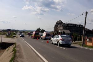 Accident cu o victimă la Coldău (FOTO)