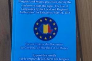 Forumul Civic al Românilor din Covasna, Harghita şi Mureş:Carta limbilor minoritare sau regionale e respectată integral