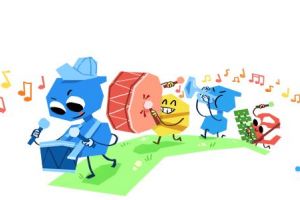 Ziua Copilului. Google sarbatoreste de 1 iunie printr-un doodle special
