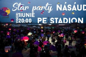 Star Party Năsăud: O seară pe stadion, sub clar de lună