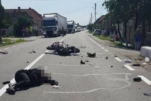 FOTO: Motociclist din Luduş, decedat în judeţul Bihor
