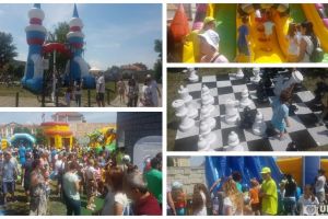 FOTO, VIDEO. A început Festivalul ”Cetatea Copiilor”, la Alba Iulia. Sute de părinţi, alături de cei mici, la distracţie