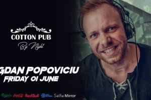 Mega DJ şi două petreceri pe cinste la Cotton Pub by Night
