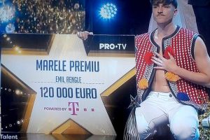 120.000 de euro! Orădeanul Emil Rengle a câştigat finala concursului Românii au talent 2018