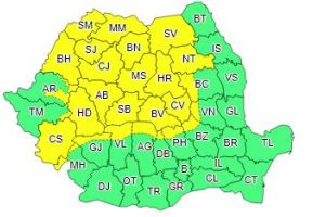 Se strica vremea. Meteorologii au emis cod galben de instabilitate atmosferica. Mai multe judete vizate de avertizare