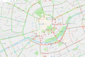Rosu in traficul din Timisoara. Restrictii pe mai multe strazi din centru, pentru un maraton sportiv
