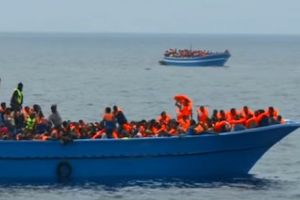 INCIDENT horror în Marea Mediterană. Peste 45 de oameni au MURIT după ce VASUL care îi transporta a NAUFRAGIAT