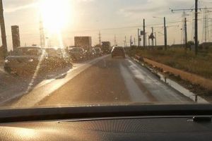 ACCIDENT ÎN LANȚ peste calea ferată! Ce s-a întâmplat