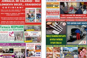 Jurnalul de Călăraşi nr. 3134 din 4 iunie 2018