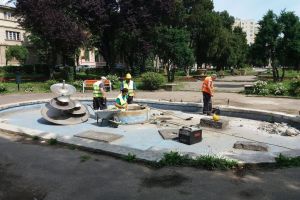 FOTO. Fântânile arteziene din municipiul Satu Mare intră în reabilitare