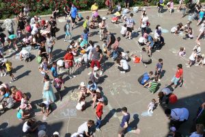 Ziua de 1 Iunie a fost sărbătorită şi la Fălticeni