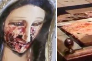 Apocalipsa se apropie! În SUA statuia Fecioarei Maria PLÂNGE. Lacrimile miroseau a flori. VIDEO-FOTO