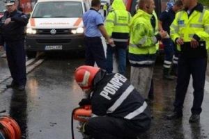 Accident in Boldesti. O masina a intrat pe contrasens, o soferita ranita