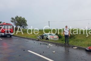Oficial de la IPJ Constnata. Cum s-a petrecut accidentul rutier de pe DN39 dintre Eforie Nord si Eforie Sud. Un copil de 3 ani printre victime