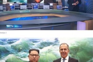 Un post rus de televiziune a adăugat un zâmbet trucat pe faţa liderului nord-corean Kim Jong-Un