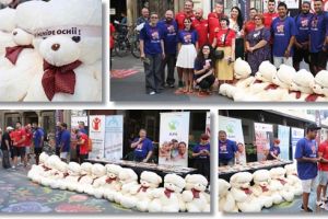 Ursuleti legati la ochi in centrul Timisoarei. 21 de copii abuzati sexual in Timis. Nu inchideti ochii!