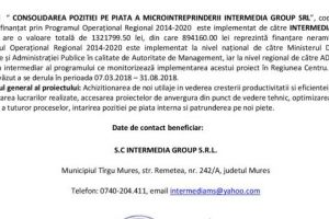 Comunicat de presa – Intermedia Group SRL