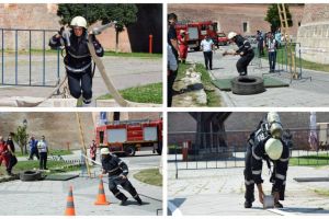 JOI: Etapa naţională a  competiţiei “Cel Mai Puternic Pompier”, la Alba Iulia. Vor participa 80 de pompieri militari din cadrul inspectoratelor pentru situaţii de urgenţă din România