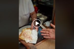 ÎNGROZITOR! Ce a găsit o ARĂDEANCĂ într-un langoş! Cum a REACȚIONAT vânzătoarea